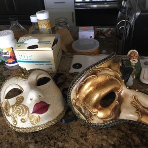 Authentic handmade Venetian masks - from Venice